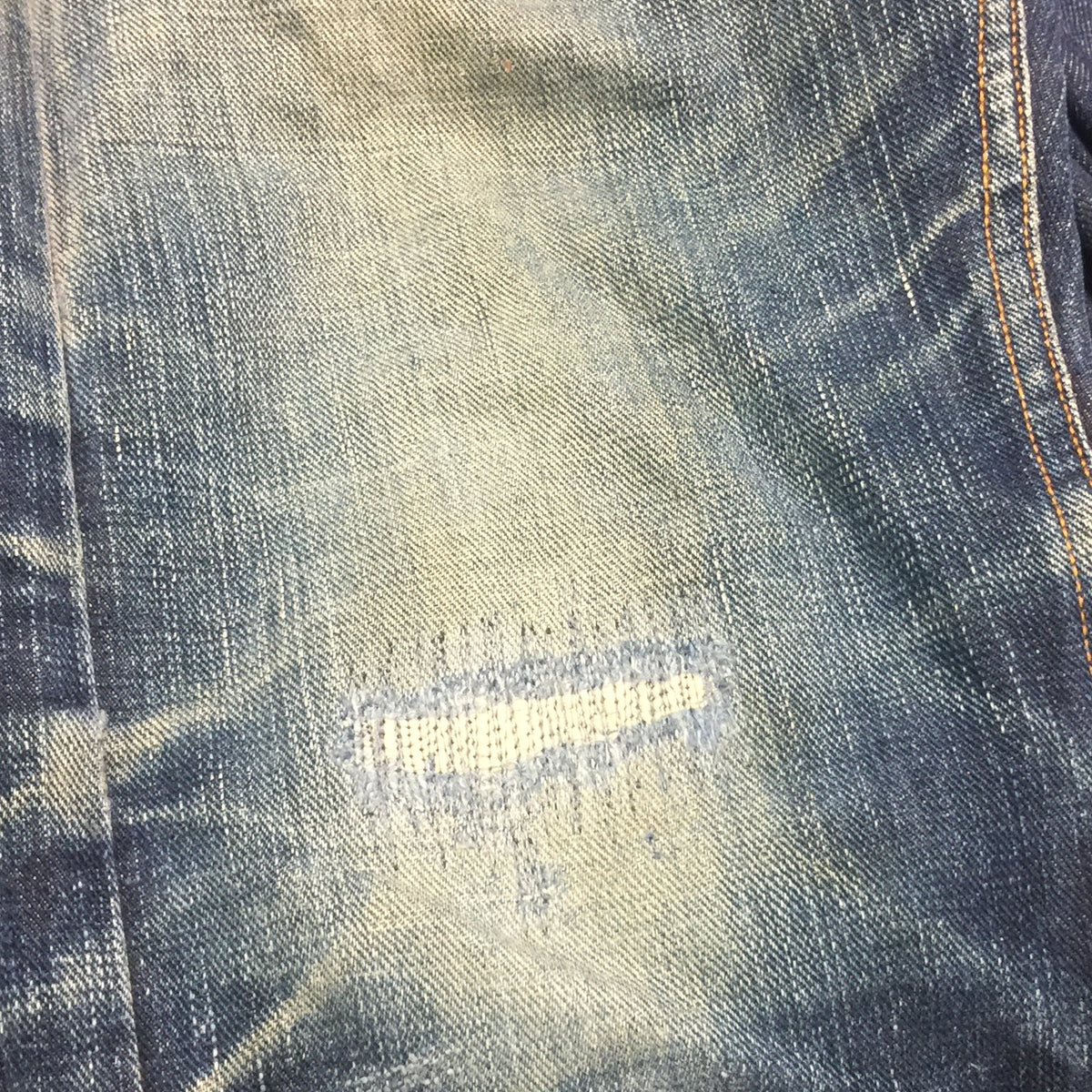 DENIM Repair. PATCHWORK Darning!