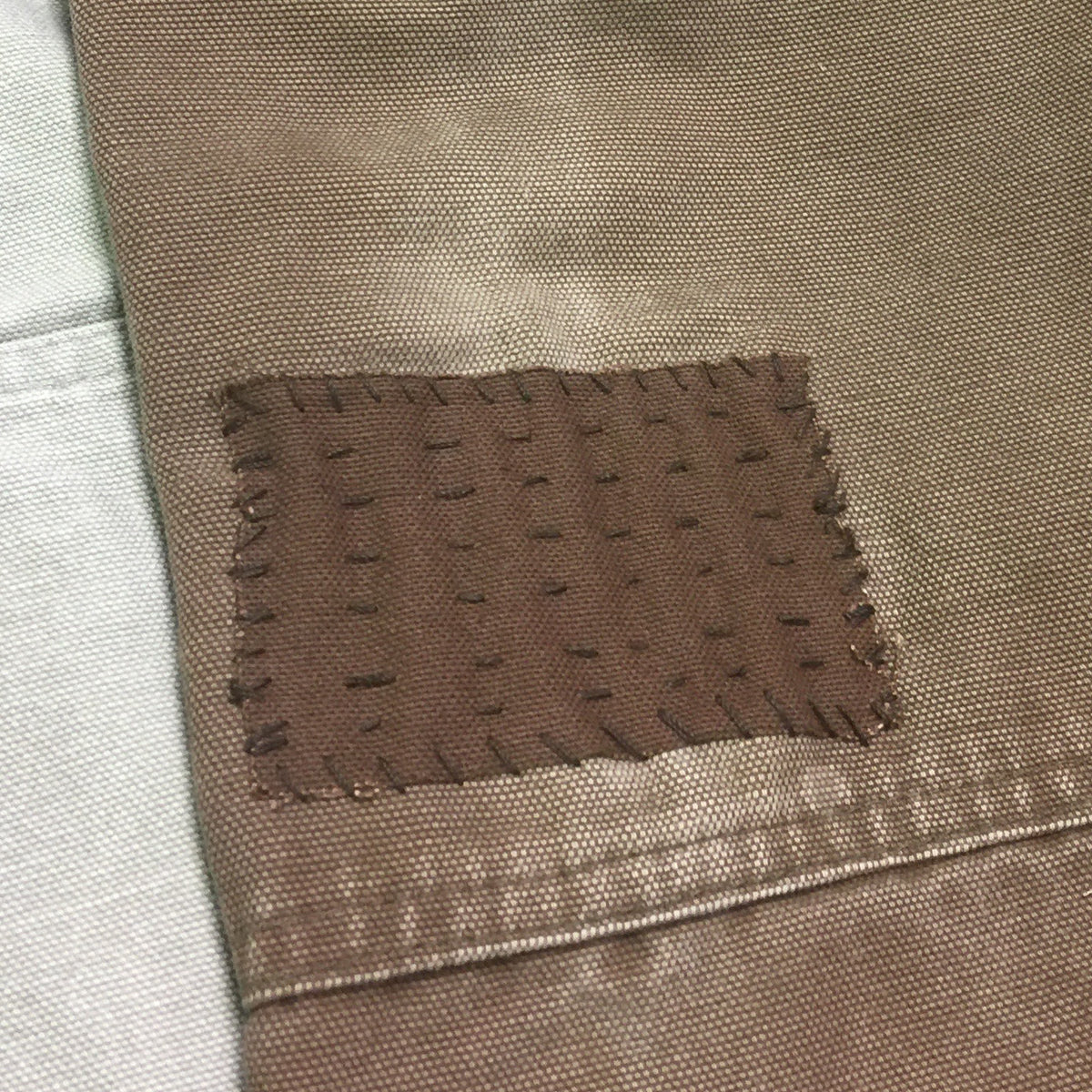 DENIM Repair. PATCHWORK Darning!