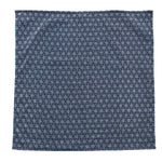 Japanese Nara Cotton Canvas Indigo Handkerchief 27.5 x 27.5 "PLAID"