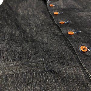 14oz Indigo Cone Mills White Selvage {Limited Quantities} Type D Waistcoat