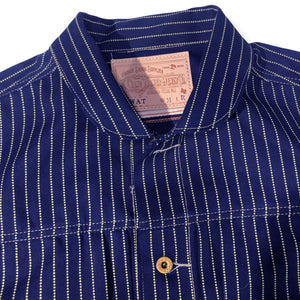 10oz Japanese Wabash Selvage William Harris Ranch Hand Jacket Rounded Collar