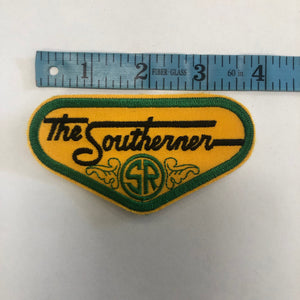 18oz Duck Canvas Black Vintage HAT Patch 70s "The Southerner Railroad" Patch