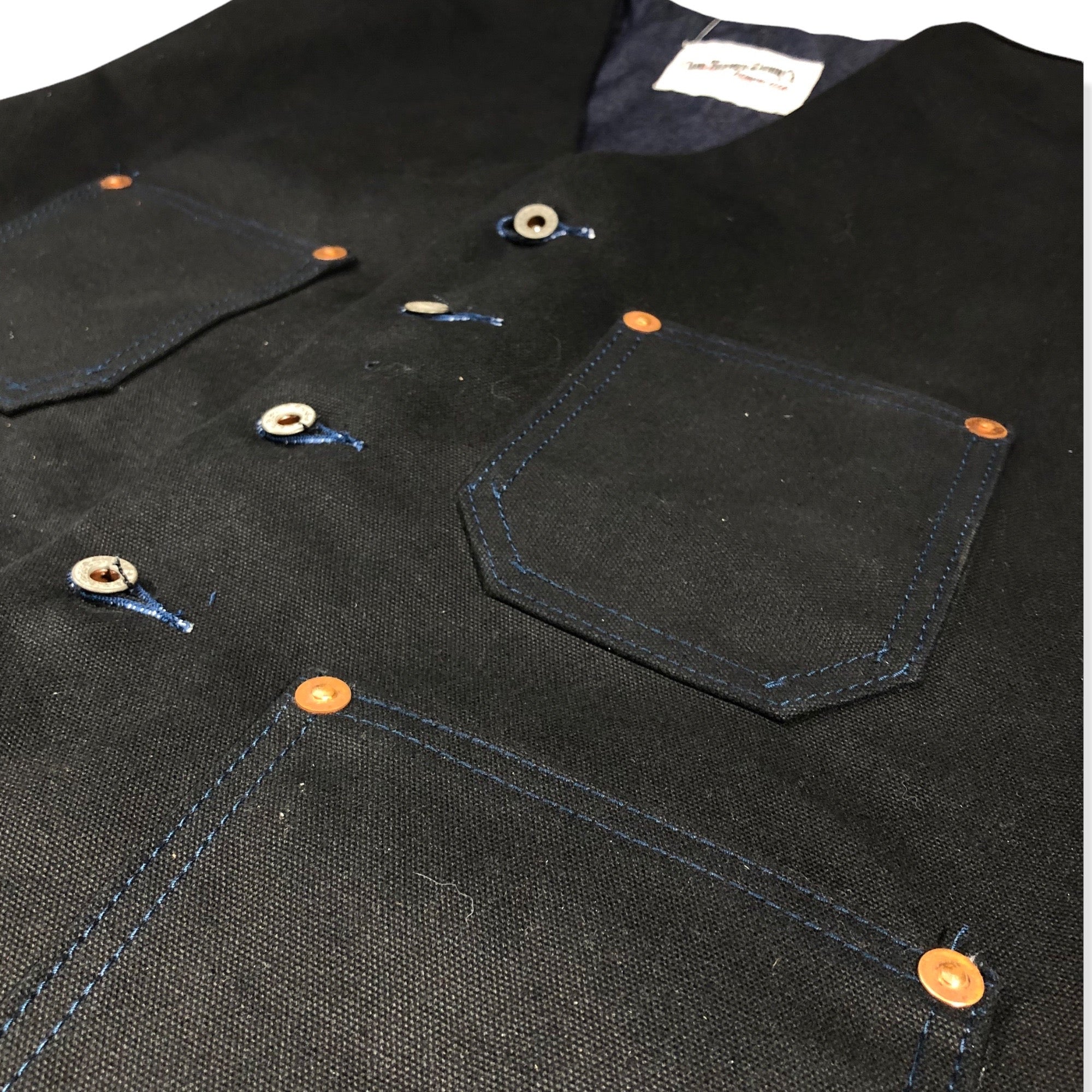 Waistcoat TYPE IH [ ICHIRO HACHIYA ] 18oz Duck Canvas { Various Colors }