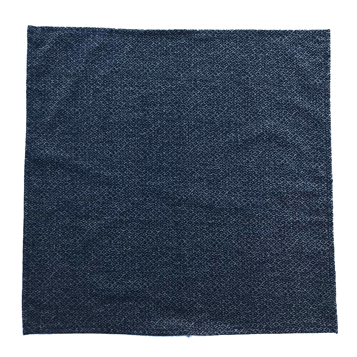 Japanese Nara Cotton Canvas Indigo Handkerchief 27.5 x 27.5 "TREL"