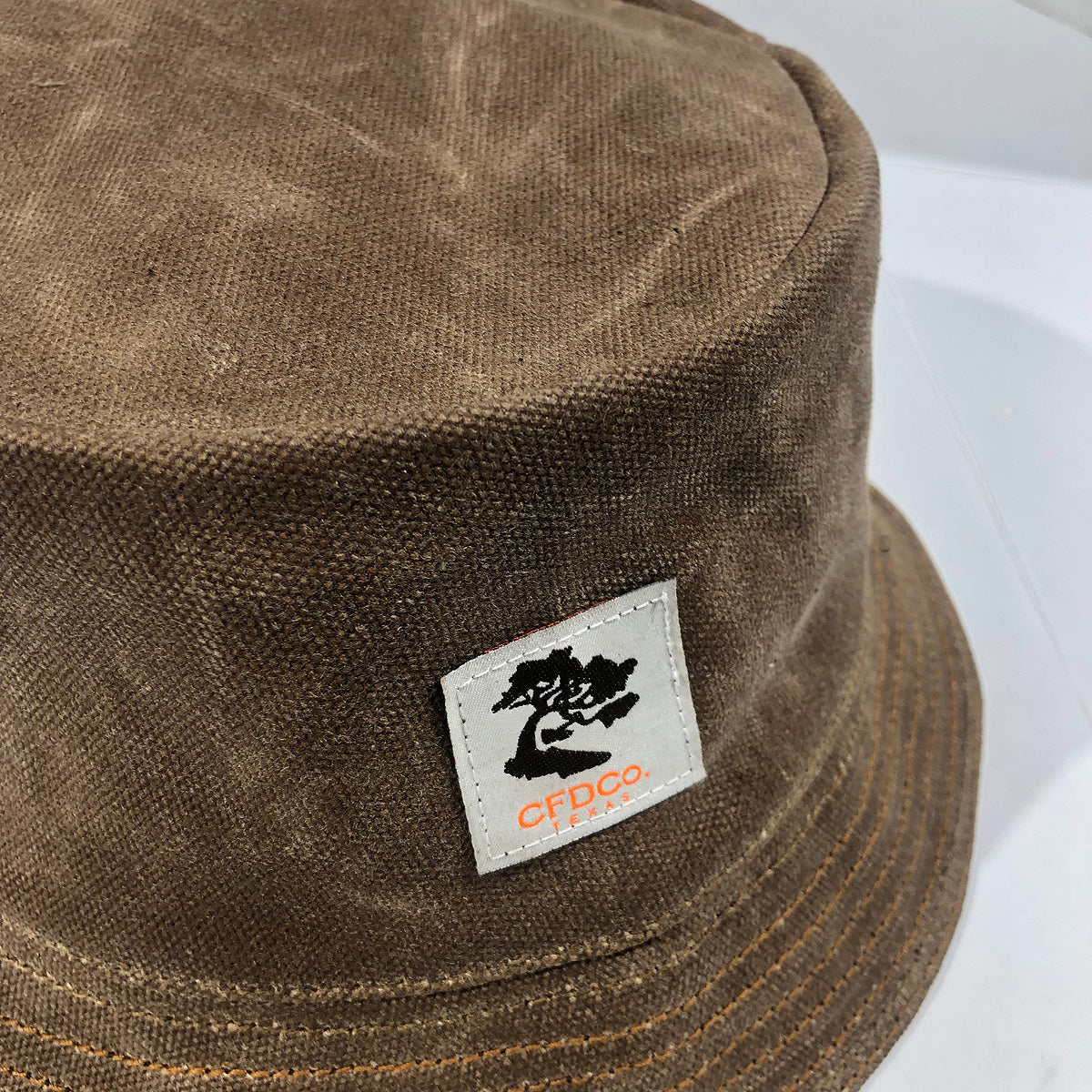 #3002 18oz USA WAX Duck Canvas BUCKET HAT Short Brim Workman Label