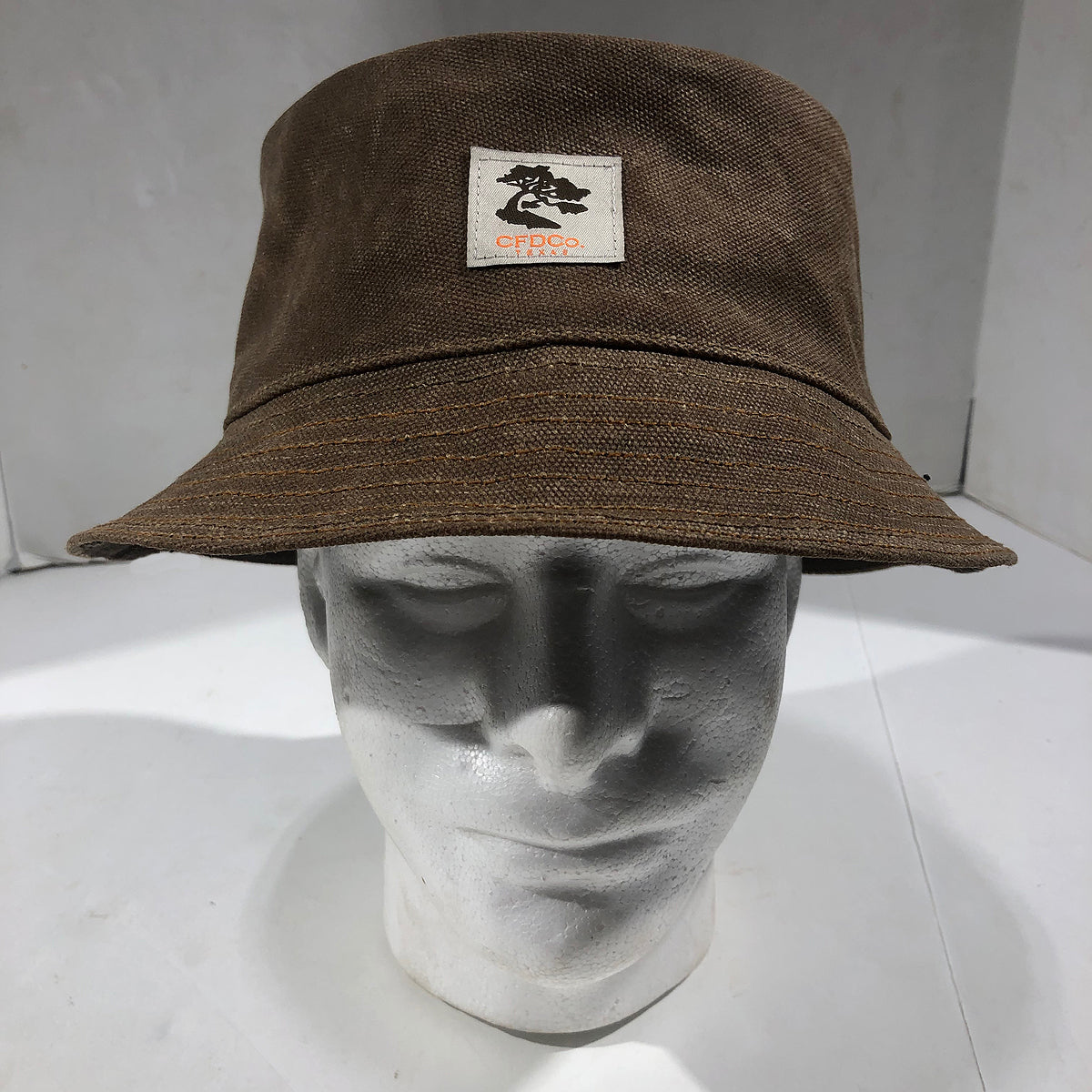 #3002 18oz USA WAX Duck Canvas BUCKET HAT Short Brim Workman Label