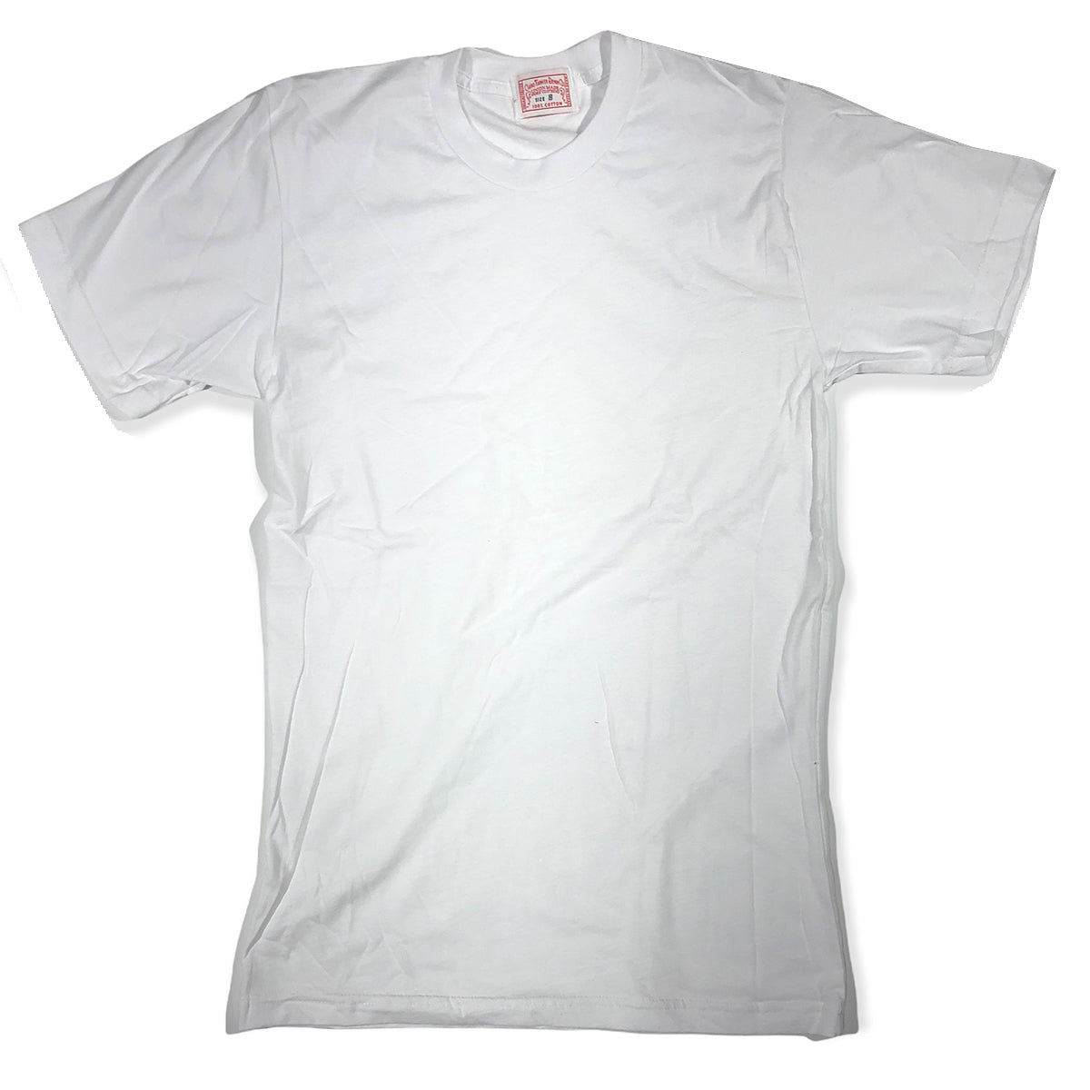 4.4oz TEXAS MADE Crew Neck White "2 PACK SPECIAL"
