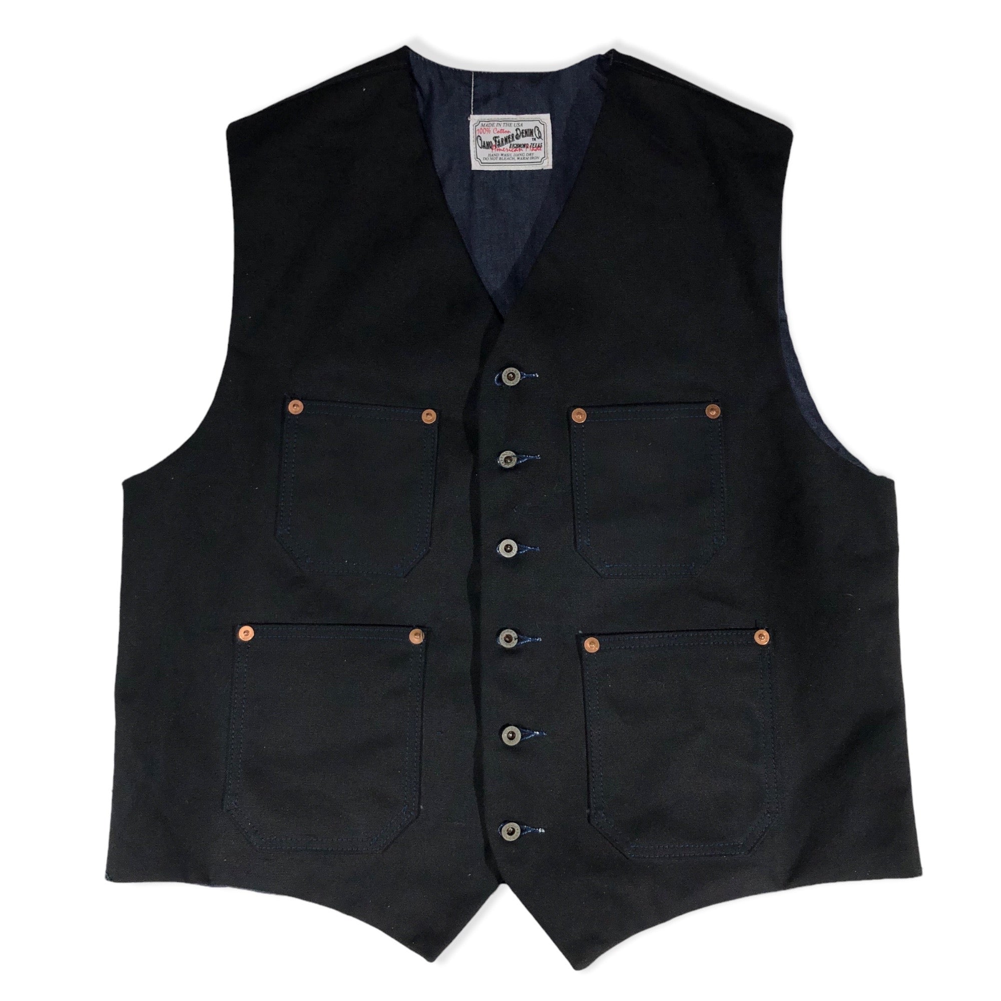 Waistcoat TYPE IH [ ICHIRO HACHIYA ] 18oz Duck Canvas { Various Colors }