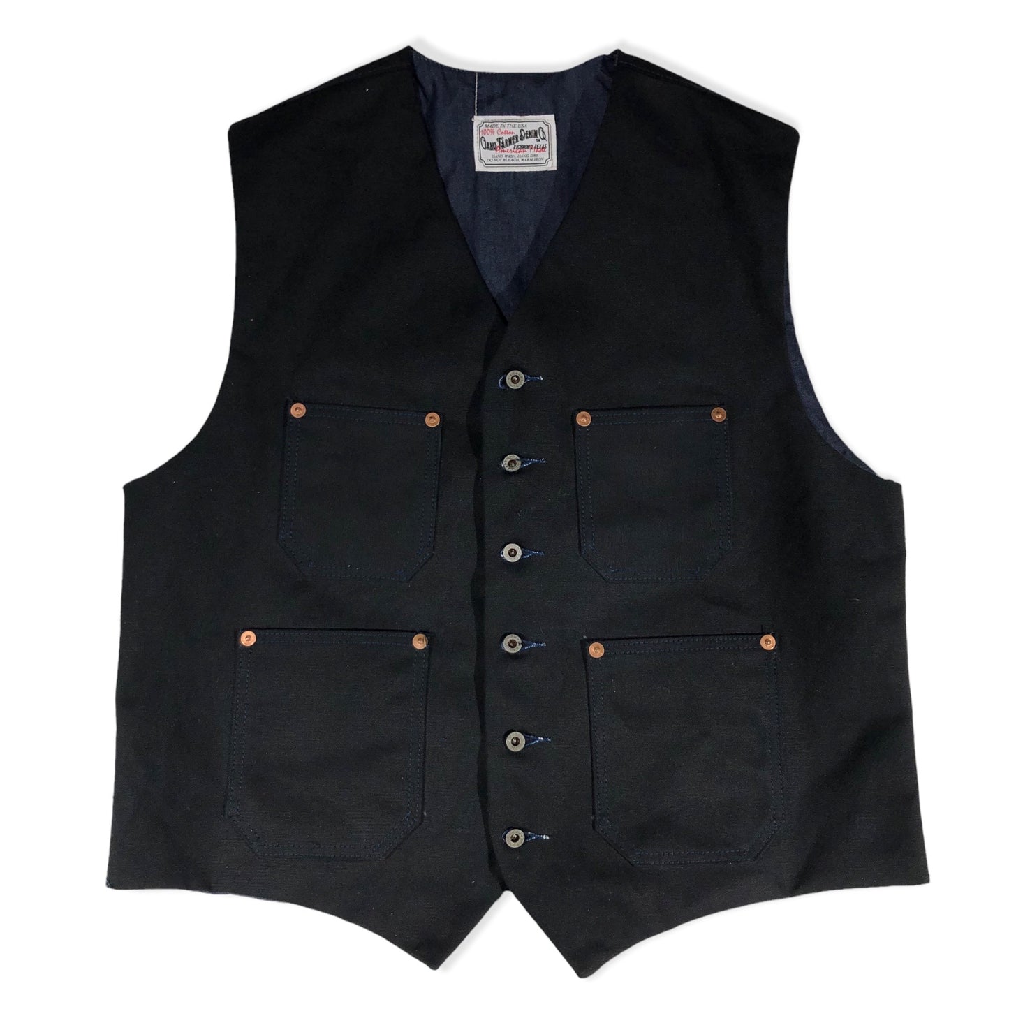 Waistcoat TYPE IH [ ICHIRO HACHIYA ] 18oz Duck Canvas { Various Colors }