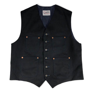 Waistcoat TYPE IH [ ICHIRO HACHIYA ] 18oz Duck Canvas { Various Colors }