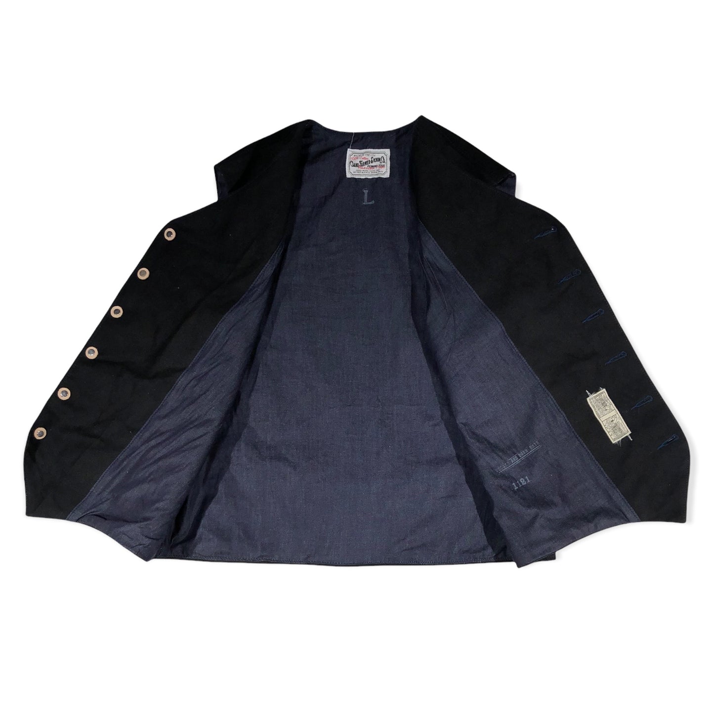 Waistcoat TYPE IH [ ICHIRO HACHIYA ] 18oz Duck Canvas { Various Colors }