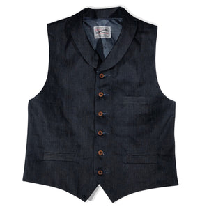 14oz Indigo Cone Mills White Selvage {Limited Quantities} Type D Waistcoat
