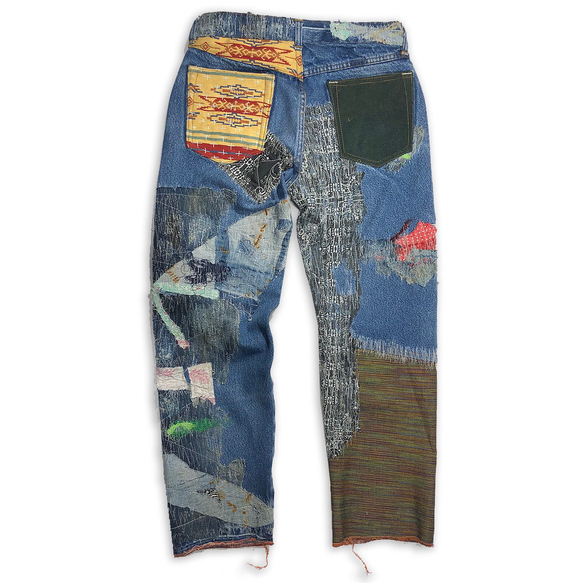 RE-MADE DENIM Boro and Sashiko Denim