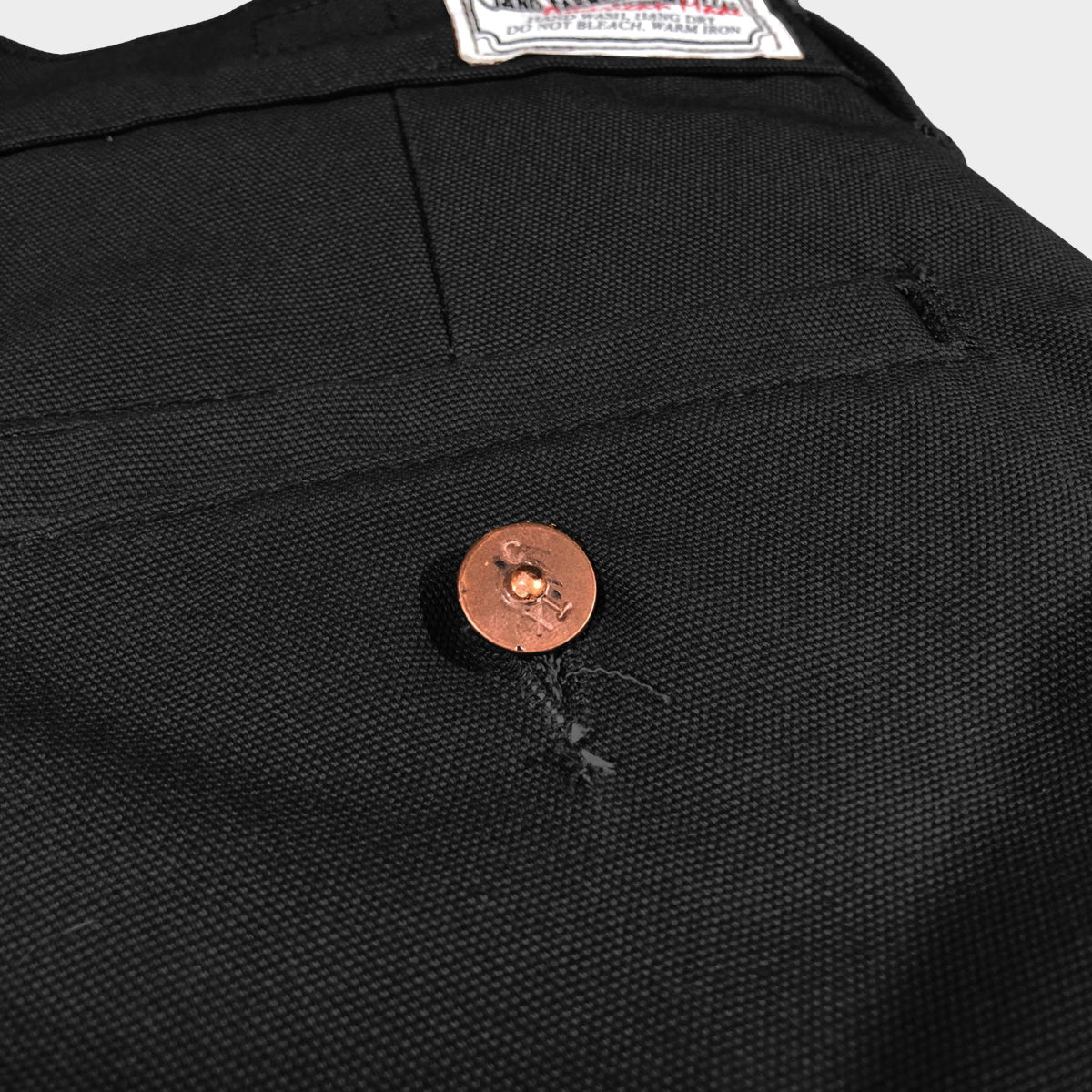 12oz Duck Canvas Black CHINO "CARGOS" Version
