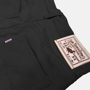 12oz Duck Canvas Black 5 POCKET Version
