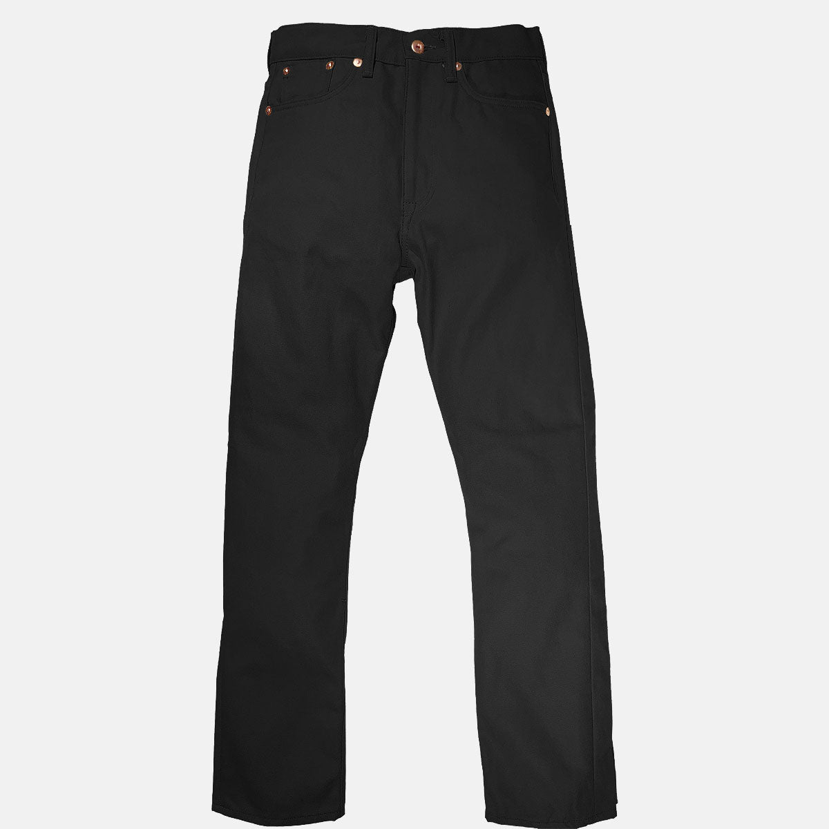 12oz Duck Canvas Black 5 POCKET Version
