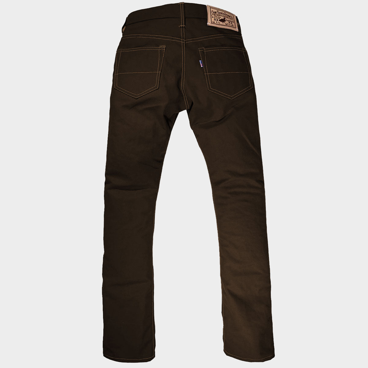 18oz Duck Canvas Brown 5 POCKET Version