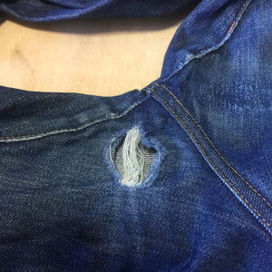 DENIM Repair. Darning!