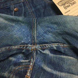 DENIM Repair. Darning!