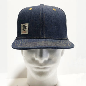 14oz TEXAS Denim Snapback HAT Workman Label