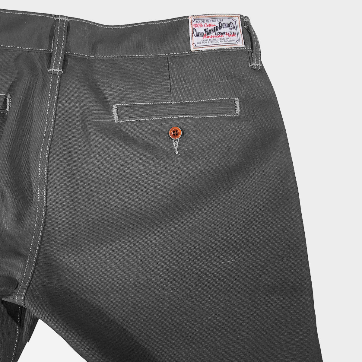 12oz Duck Canvas Gray CHINO Version
