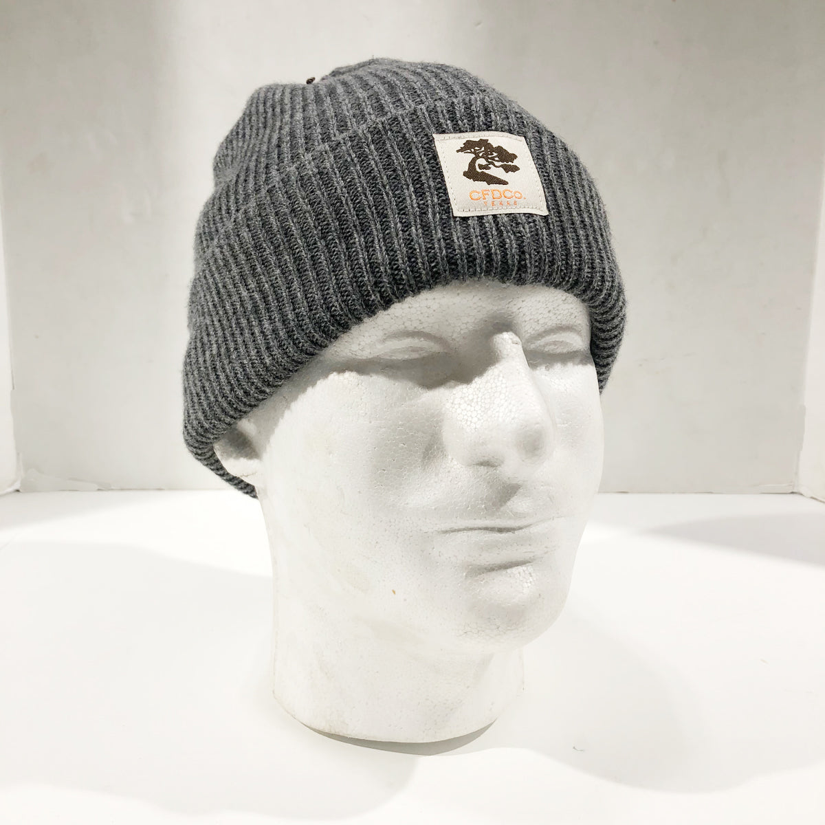 Heather Grey Cashmere Merino Wool Beanie