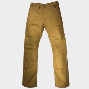 18oz Duck Canvas LITE OCHRE FIELD HAND Chino [ Back Patch Pockets ]