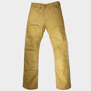 18oz Duck Canvas LITE OCHRE FIELD HAND Chino [ Back Patch Pockets ]