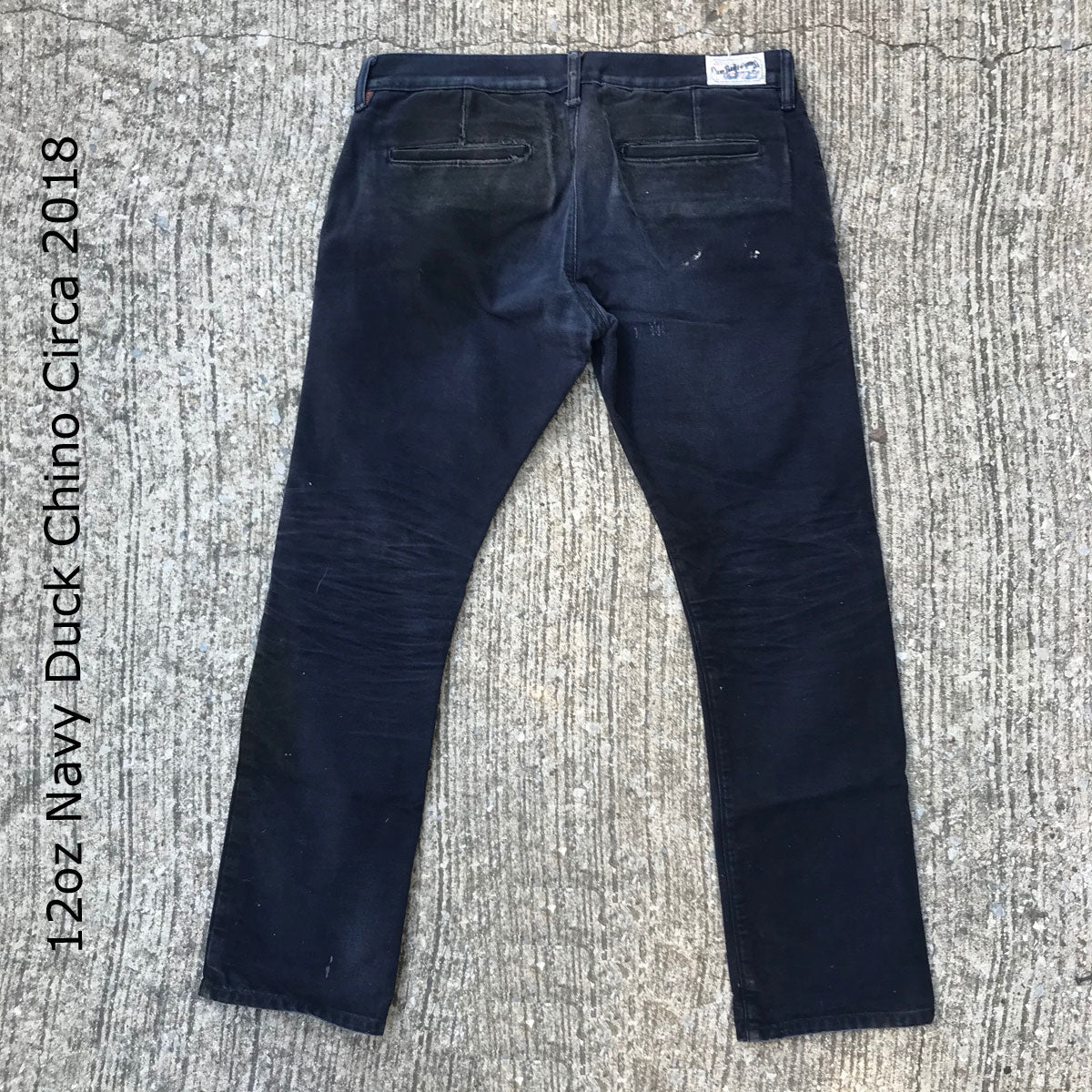 12oz Duck Canvas Navy CHINO Version