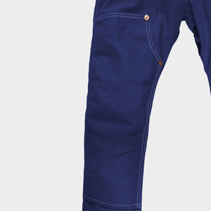 18oz Duck Canvas Navy 5 POCKET Version