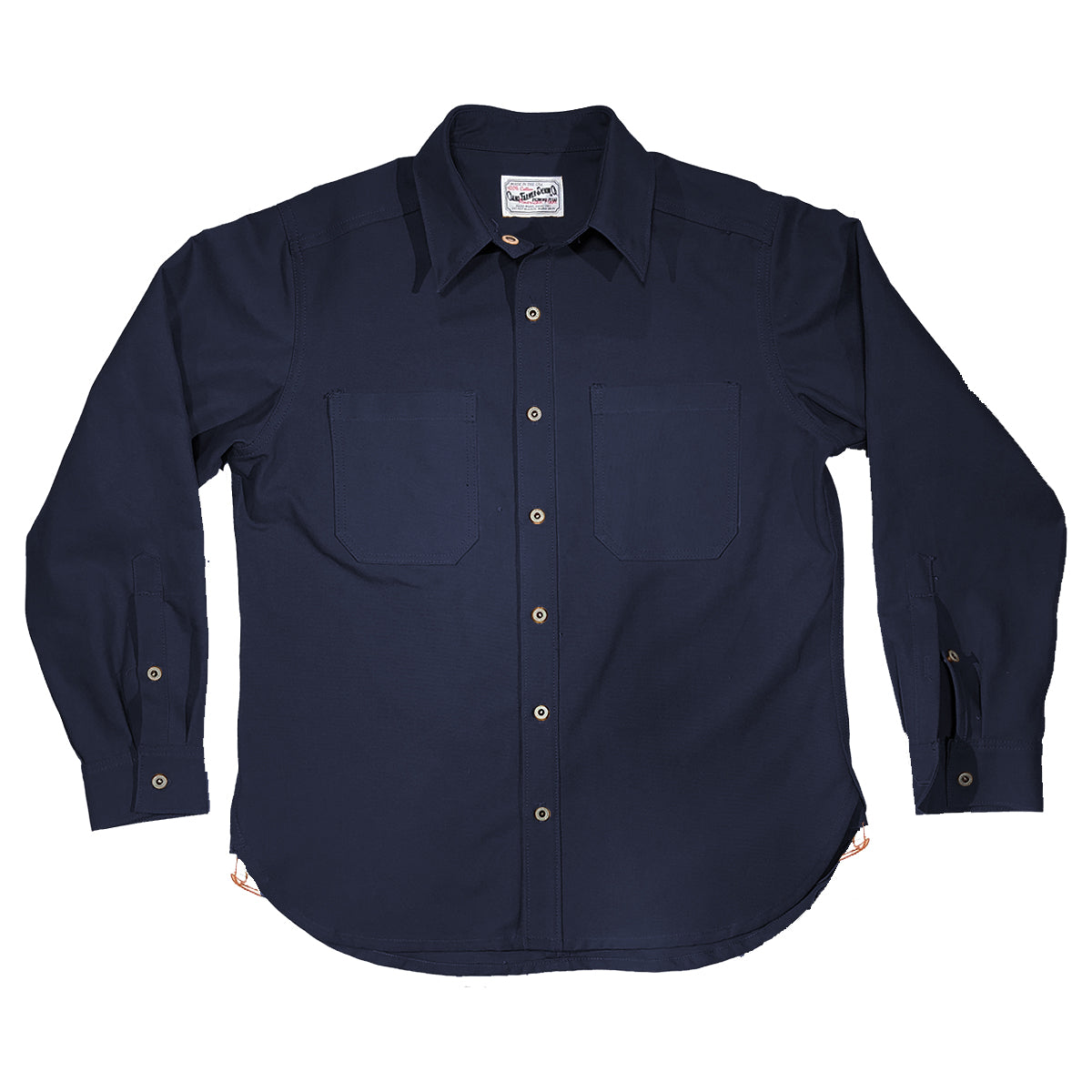 12oz USA Duck Canvas [ Various Colors } "WORKSHIRT" Black