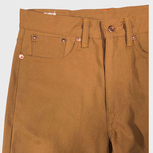 12oz Duck Canvas Ochre 5 POCKET Version