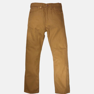 12oz Duck Canvas Ochre 5 POCKET Version
