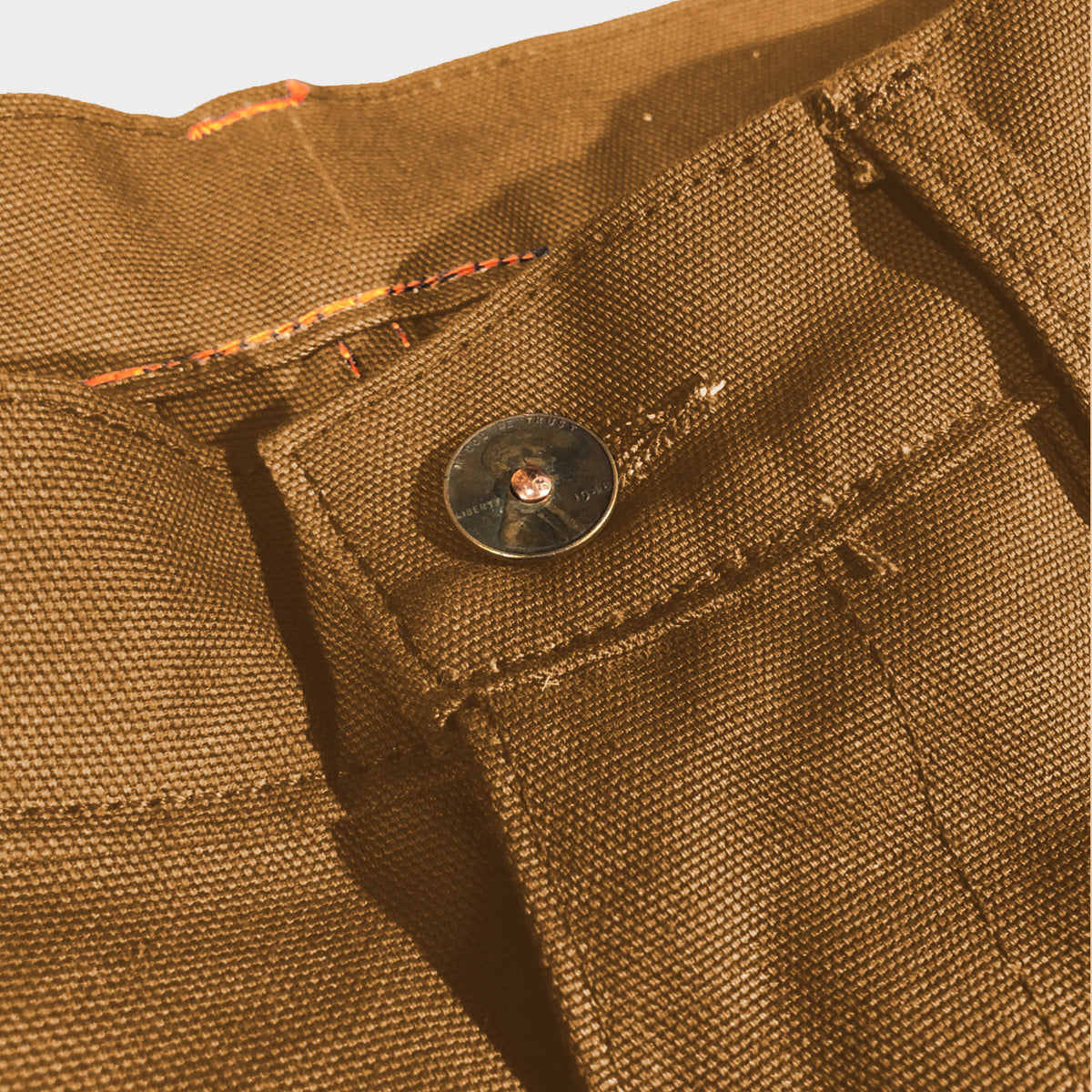 12oz Duck Canvas OCHRE CHINO "CARGOS" Version