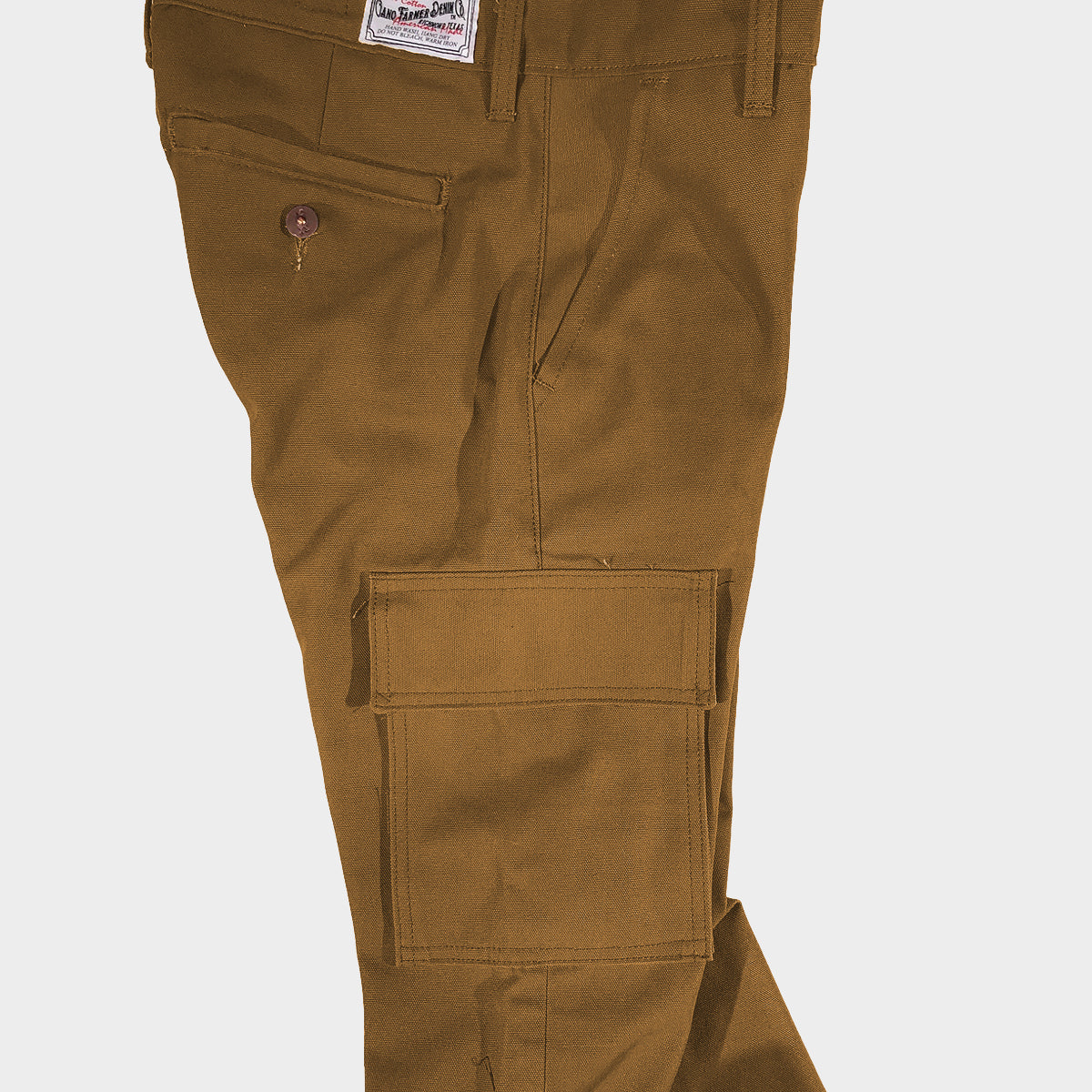 12oz Duck Canvas OCHRE CHINO "CARGOS" Version