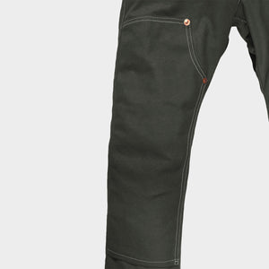 18oz Duck Canvas Olive 5 POCKET Version