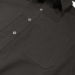 12oz USA Duck Canvas [ Various Colors } "WORKSHIRT" Olive